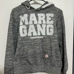 Mare gang hoodie. Famous barrel racer appeal.